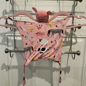 Little Sleepies Pink Farm Animals- Sleepyhead Pig Lovey